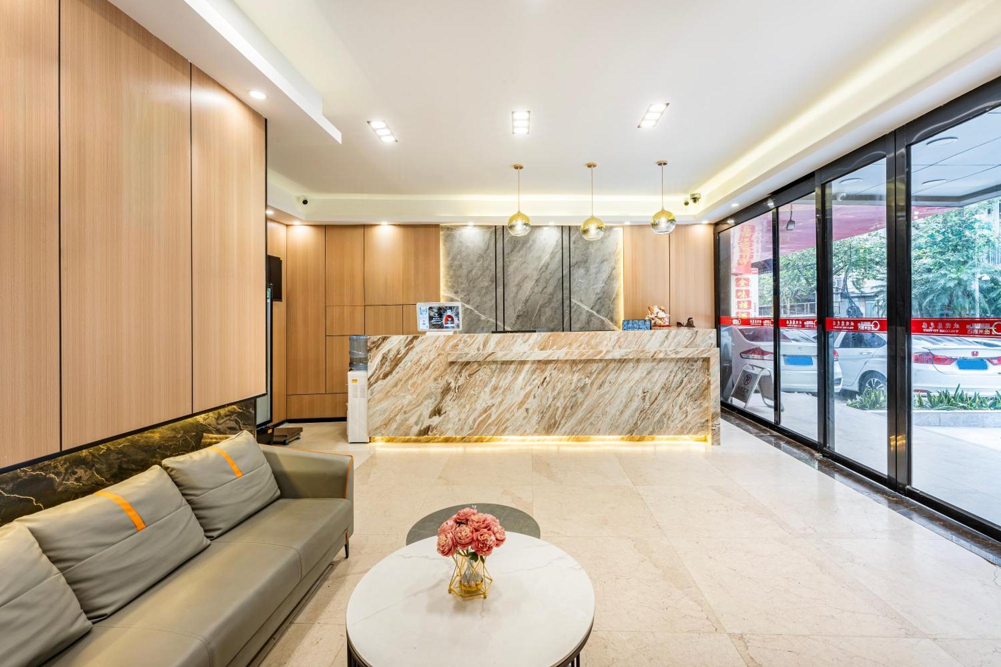 逸米酒店 -西村地铁站 Cantão Exterior foto